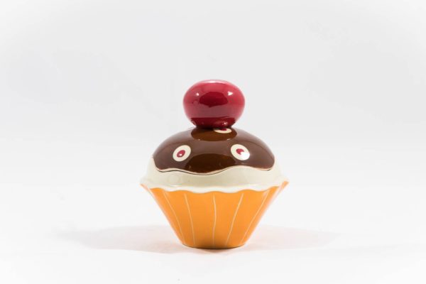 Boîte cupcake Jaune