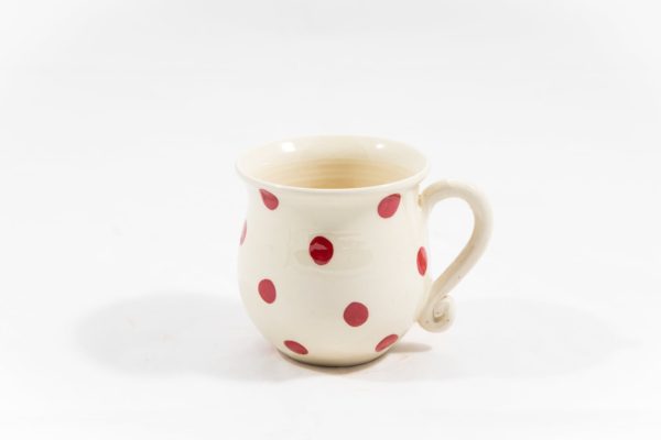 Tasse Pois rouges