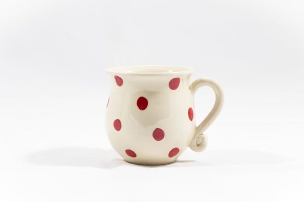 Tasse Pois rouges